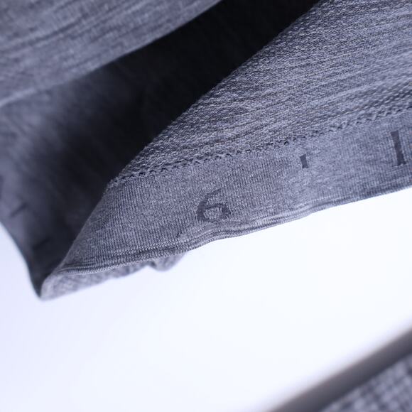 LULULEMON Swiftly Long Sleeve Shirt Heathered Gray Running Active Women's 6 - Picture 7 of 7